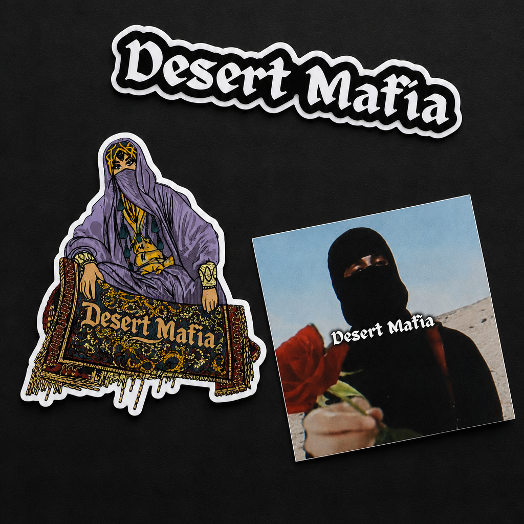 Desert Mafia Sticker 3-Pack"