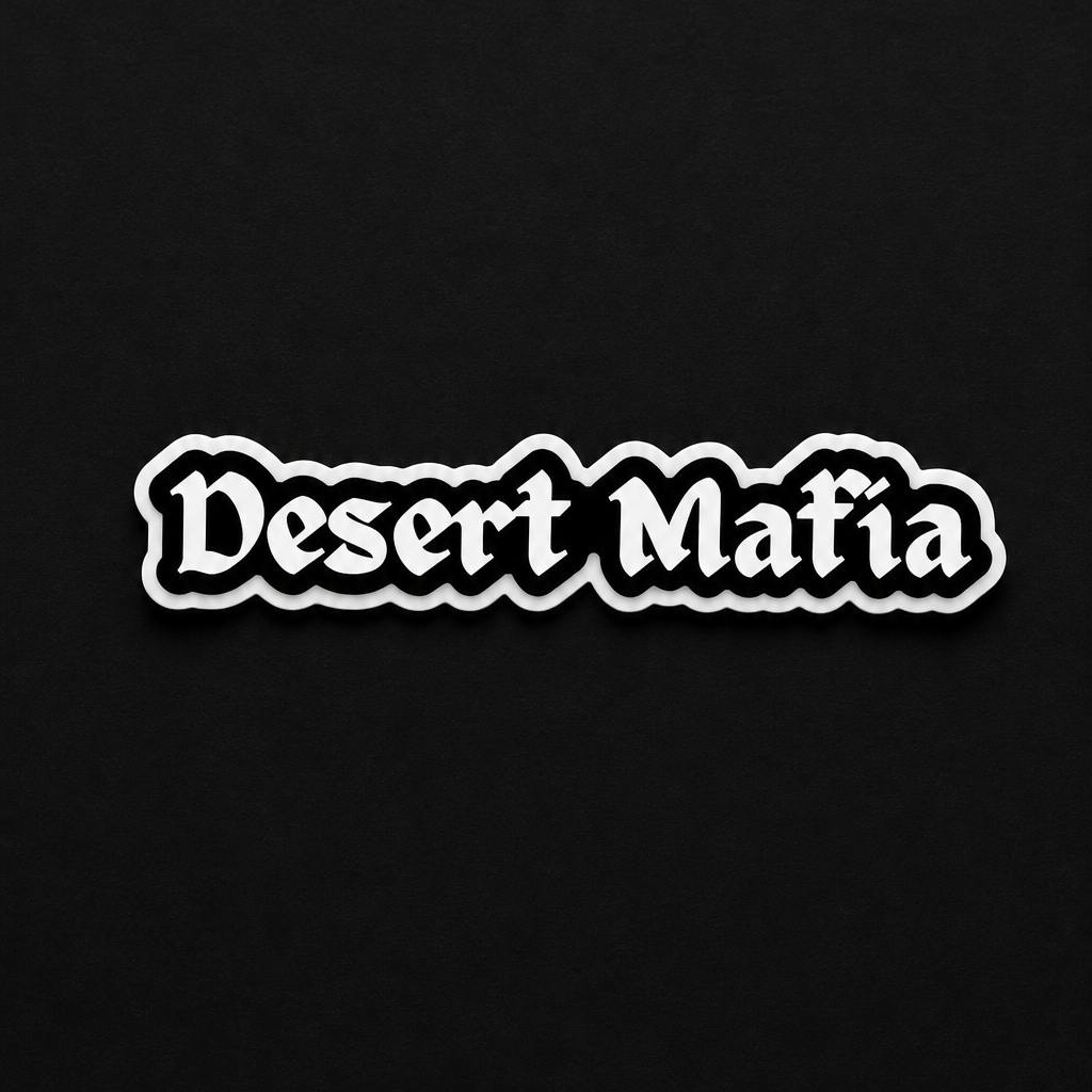 Desert Mafia Sticker 3-Pack"