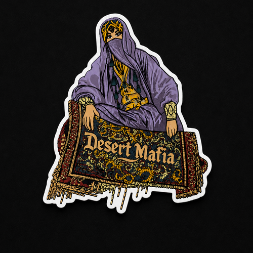 Desert Mafia Sticker 3-Pack"
